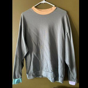 Asos men grey sweatshirt size M